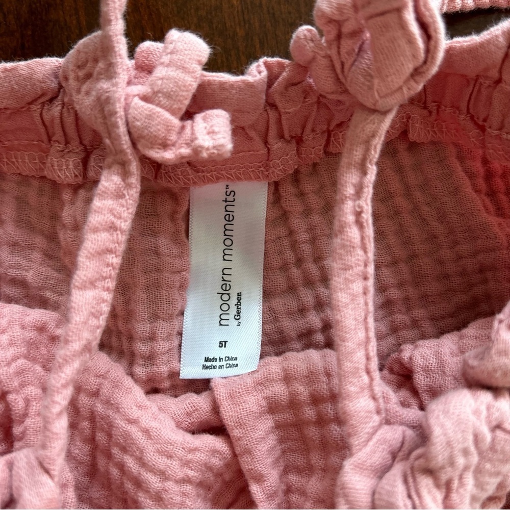 100% Cotton Pink Blush Top Set - Picture 4 of 9